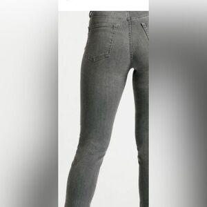 Armani slim gray jeans size 2